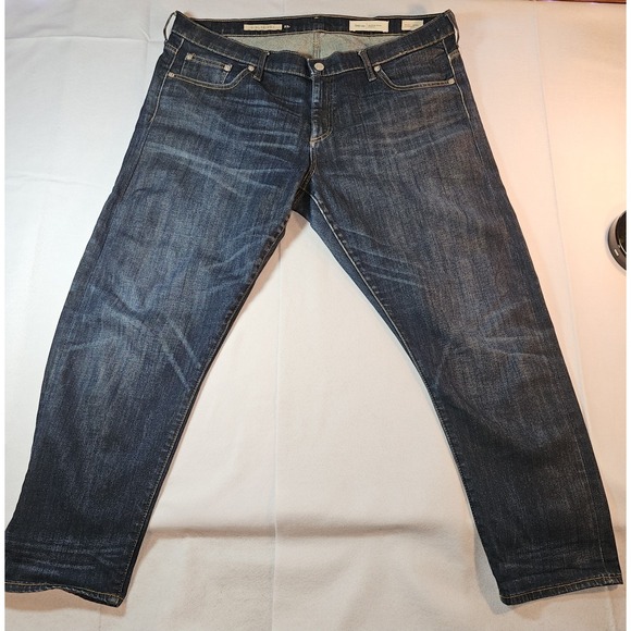 GAP Other - Gap 1969 Selvedge Jeans 33x28 (Fits 35x28) Japanese Denim Straight Fit Dark Wash